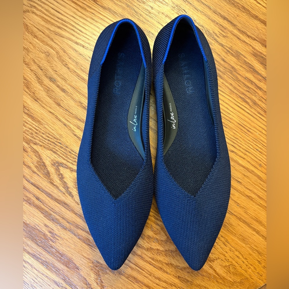 Rothy's Blue Flats Point II
